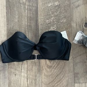 NWT Abercrombie Black Bikini Top